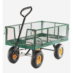 COBRA GCT300 - 300kg hand cart with drop down sides.