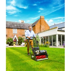 COBRA Fortis 14L - 14" cylinder lawnmower powered by a Loncin engine 