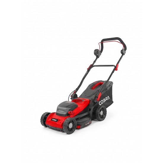 COBRA GTRM340 - 13" Electric push lawnmower with rear roller & grass combs COBRA GTRM340 - 13" Electric push lawnmower with rear roller & grass combs