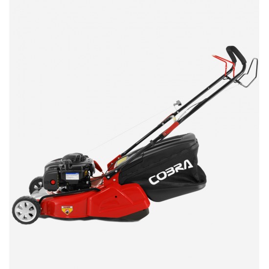COBRA RM46SPBR - 18" self-propelled petrol lawnmower with rear roller