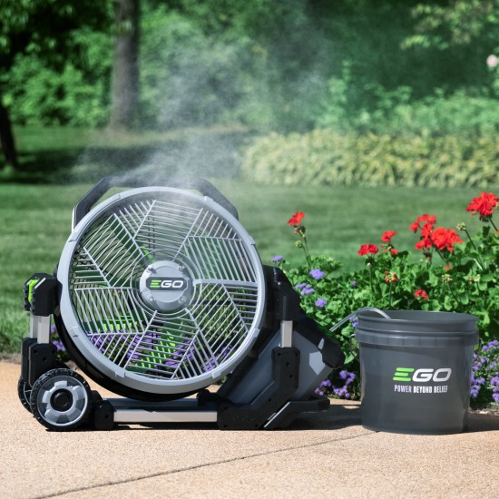 EGO FN1800E 45cm Misting Fan EGO FN1800E 45cm Misting Fan