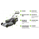 EGO LM1701E - 42cm push lawnmower with 2.5Ah battery & standard charger