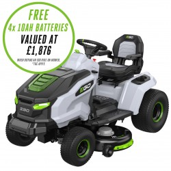 EGO TR4201E 107cm Ride-on tractor mower (Side Discharge)