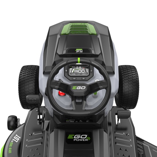 EGO TR4201E 107cm Ride-on tractor mower (Side Discharge)