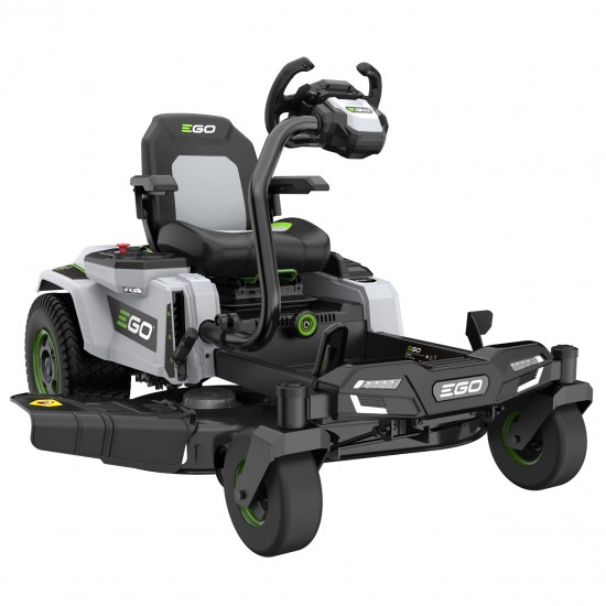 EGO ZT4201E-S Z6 ZTR 107cm Zero-turn, ride-on mower (with steering wheel) EGO ZT4201E-S Z6 ZTR 107cm Zero-turn, ride-on mower (with steering wheel)