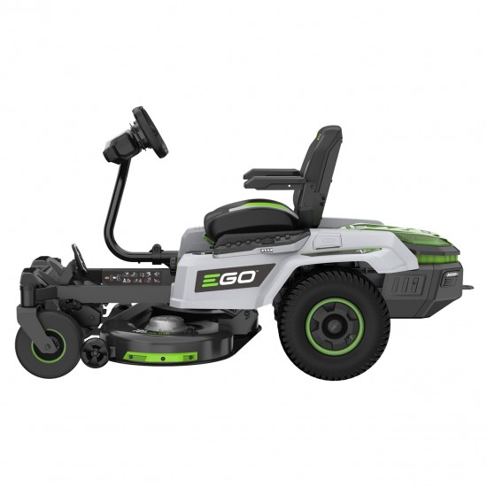 EGO ZT4201E-S Z6 ZTR 107cm Zero-turn, ride-on mower (with steering wheel) EGO ZT4201E-S Z6 ZTR 107cm Zero-turn, ride-on mower (with steering wheel)