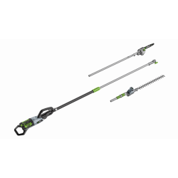 Ego PPCX1000 Professional-X Telescopic Pole, Pruning Saw & Hedge Trimmer KIT