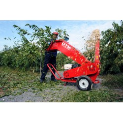 GTM Professional GTS900G 7.5cm 3" 10p Chipper Shredder