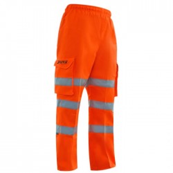 Harkie Waterproof Trousers  (Hi-ViZ Orange)