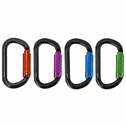 Harkie Oval Karabiners, pack of 4