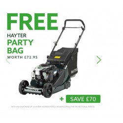 Hayter Harrier 41 Roller Push Petrol Lawnmower