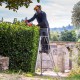 Henchman 6ft One Adjustable Leg Platform Tripod Ladder