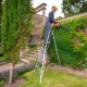 Henchman 8ft One Adjustable Leg Platform Tripod Ladder