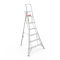 Henchman 8ft One Adjustable Leg Platform Tripod Ladder