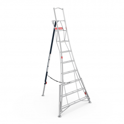 Henchman 10ft Three Adjustable Leg Platform Tripod Ladder