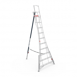 Henchman 12ft Three Adjustable Leg Platform Tripod Ladder