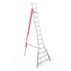 Henchman 14ft Professional Three Adjustable Leg Platform Tripod Ladder