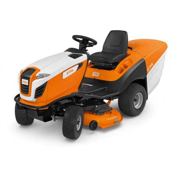 STIHL RT 5112 Z - High performance ride-on with powerful twin-cylinder engine and wide cutting width STIHL RT 5112 Z - High performance ride-on with powerful twin-cylinder engine and wide cutting width