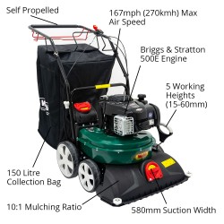 Webb Walk-behind Vacuum and Blower 