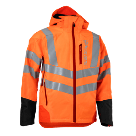 Husqvarna Technical Vent rain jacket (Hi-Viz)