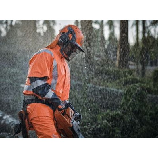 Husqvarna Functional Rain Trousers (Hi-Viz)
