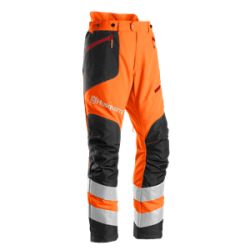 Husqvarna Technical brush cutting/trimming trousers (Hi-Viz)